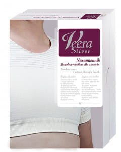 Przeciwbólowy naramiennik męski - Veera Silver