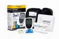 Urządzenie diagnostyczne 3 w 1 do pomiaru glukozy, cholesterolu, kwasu moczowego - Pempa® BK6-40M
