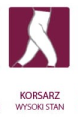 Spodenki Korsarz wysoki stan - Veera Silver