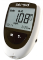 Urządzenie diagnostyczne 3 w 1 do pomiaru glukozy, cholesterolu, kwasu moczowego - Pempa® BK6-40M