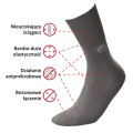 DeoMed® - Cotton Silver - Skarpety Medyczne