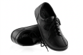 Czarny cienka sznurowane Paps Shoe 1060-202