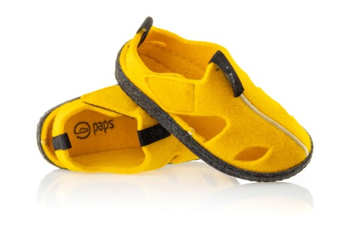 Obuwie domowe - Paps Kids żółty