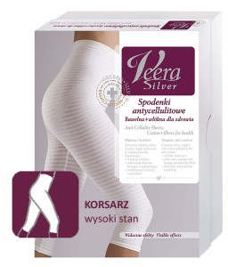 Veera  Silver - Spodenki Korsarz - Wysoki Stan