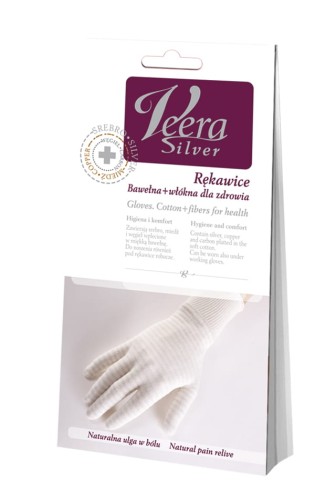 Przeciwbólowe rękawice - Veera Silver